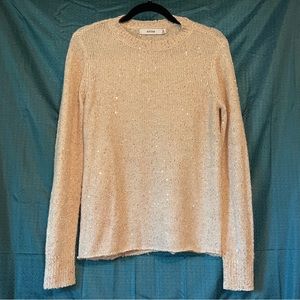 Just Fab Gold Sequin Sweater